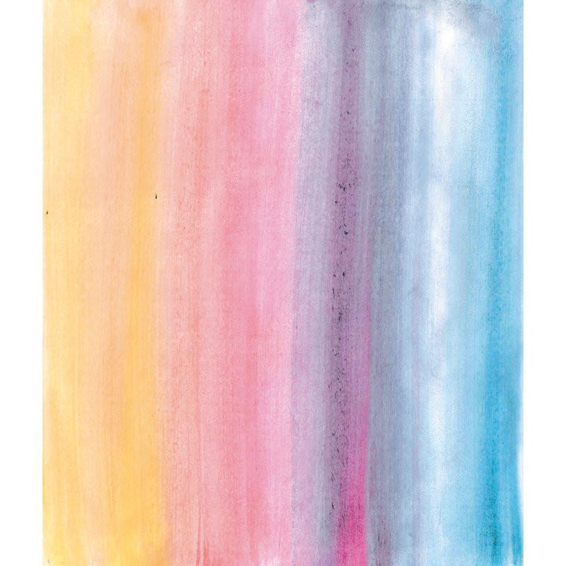 Tapisserie dégradé polyester aquarelle, H 51 po x l 60 po x 0,25 po