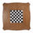 36 in. W Square Wood Chess-Checker Game Table