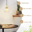 Shizue 1 - Light Gold Sphere Pendant