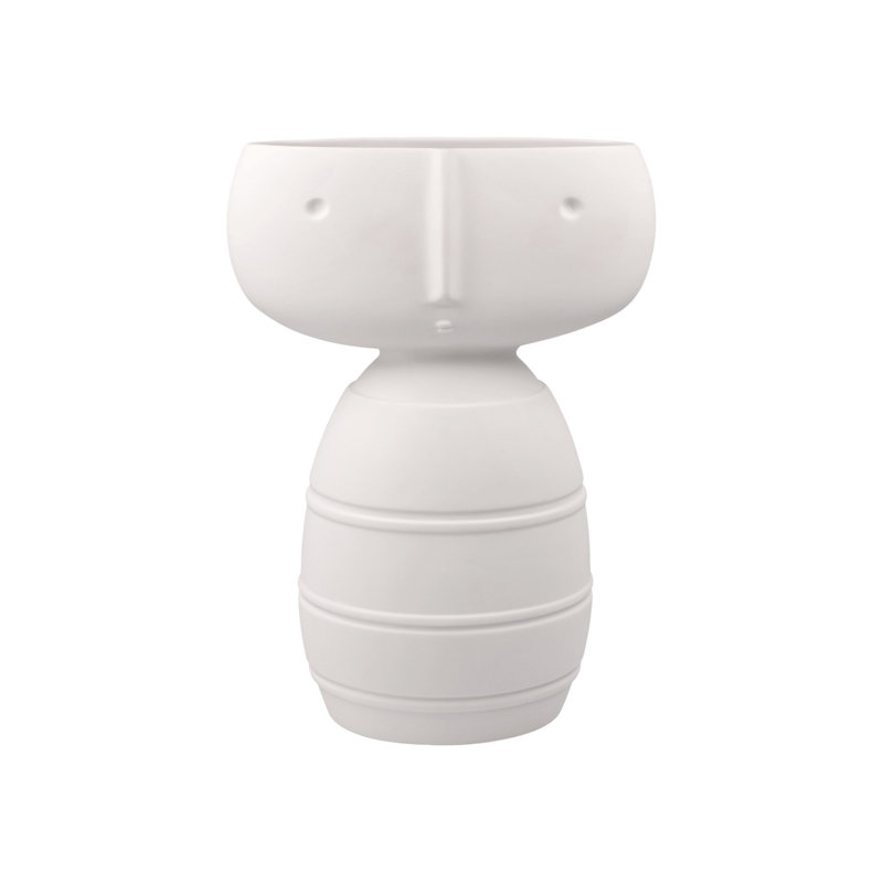 Made Of Biscuit Porcelain Table Vase