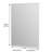 Ebern Designs Full Length Rectangle Wall Mirror Home Gym Mirror Dance Studio Mirror Tempered Glass Mirror-737332182