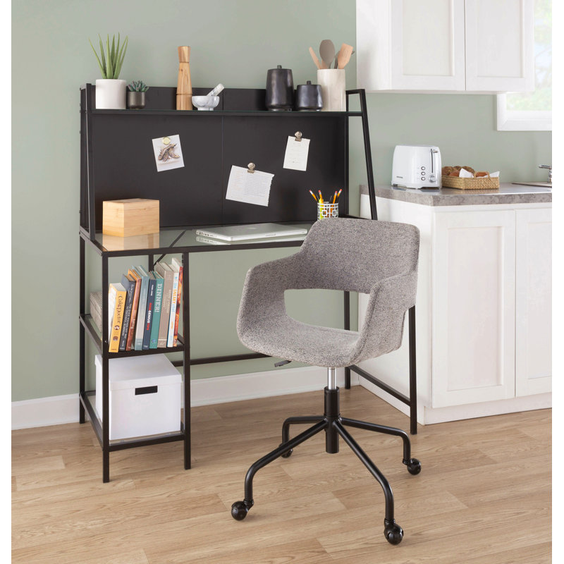 Chaise de bureau Margarit, Gris