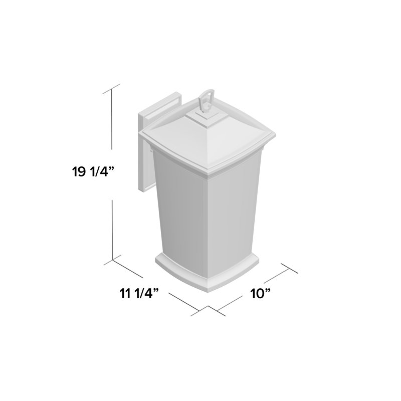 Bromley 3-Light Outdoor Wall Lantern