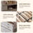 Farmhouse Storage King Bed Frame with 2 Underbed Drawers, Storage Headboard with 2 Bedside Drawers & Open Bookcase Shelves, Charging Station Included-2100668693-2112800488