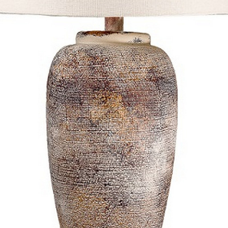Lampe de table Howery, Rose/brun