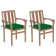 Teak Patio Chair with Cushions