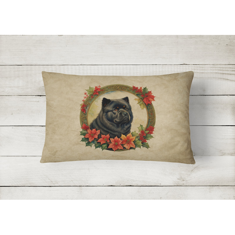 Coussin Christmas, 12 po x 16 po, Rectangulaire