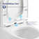 Tucson 26" Depth 1.1/1.6 GPF Siphonic Jet Dual Flush Elongated Compact One-Piece Toilet (Seat Included)