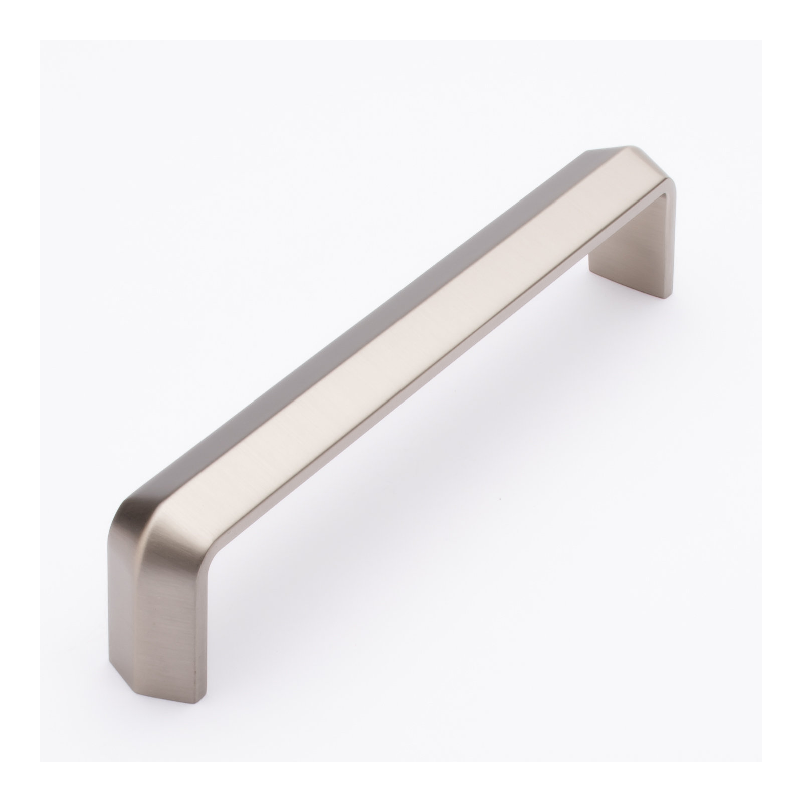 Eternity Decorative Cabinet Hardware Bar Pull, Satin Nickel, 6"