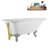 62" Streamline Clawfoot Tub,Tray,Drain, Clawfeet-101628981-102218226