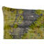 Housse de coussin rectangulaire 100% laine