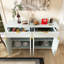 Buffet moderne 55,1 "avec tablettes réglables et 2 tiroirs-1093247636