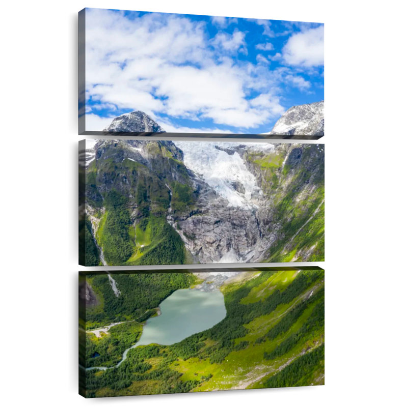 Alvord Idyllic Boyabreen Glacier