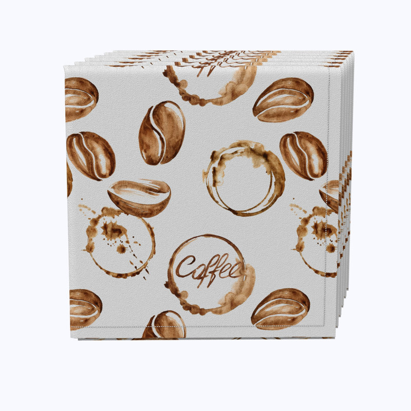 Cotton Twill No Pattern Square Napkin