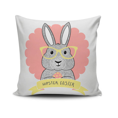 Housse de coussin décorative, 17 x 17 pouces, 50% coton / 50% polyester | Lavable à la machine à 104 ° F, repassable, fermeture à glissière dissimulée | Parfait pour le salon, la chambre à coucher et la décoration intérieure élégante