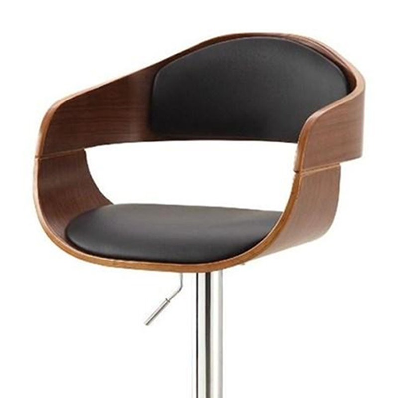 Swivel Upholstered Adjustable Height Counter Stool