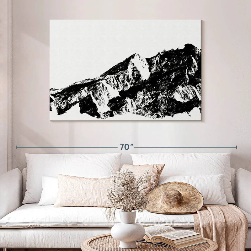 BW Mountains I, H 32 po x l 48 po