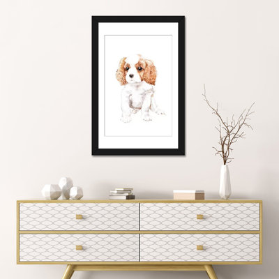 " Cavalier King Charles Spaniel " by Wandering Laur