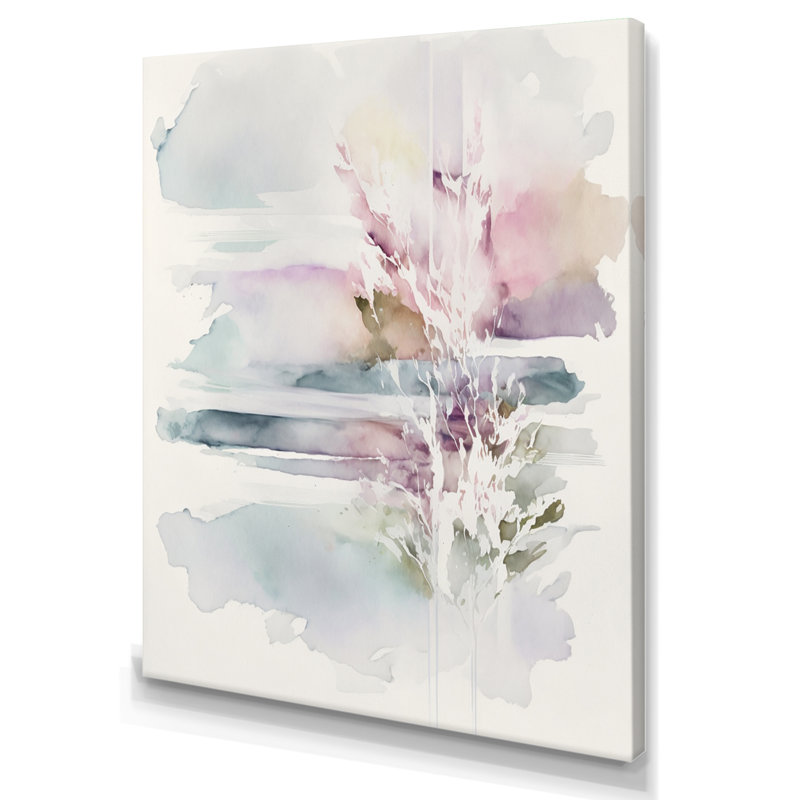 «Quietude in Mute Pastel V», reproduction sur toile, H 44 po x l 34 po x P 1,5 po, Toile tendue