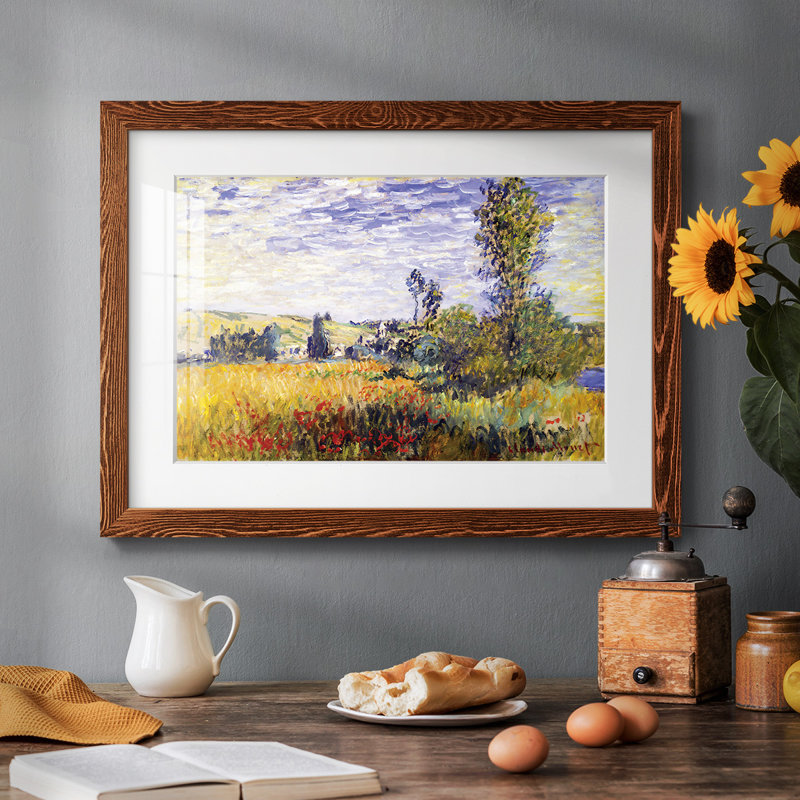Vetheuil par Monet, Érable, H 26 po x l 38 po