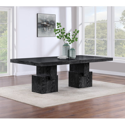Table de salle à manger rectangulaire L 96 po x l 48 po Anzio