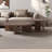 Black walnut round simple coffee table combination