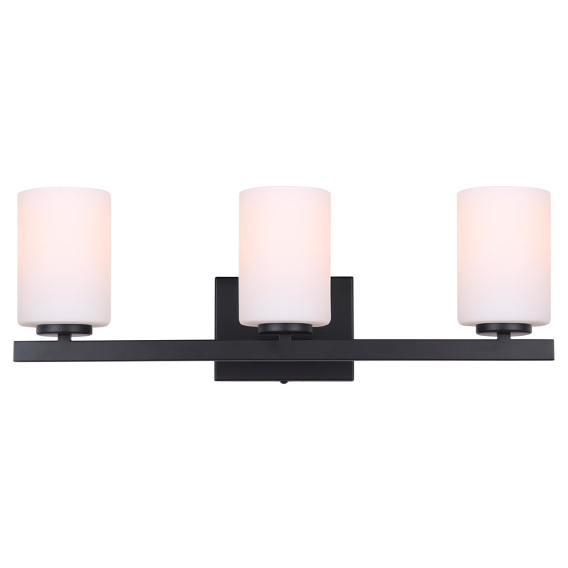 Gerriann 3 - Light Dimmable Vanity Light, Matte Black