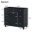 [Cabinet seulement] Meuble-lavabo de 36 po - Noir (lavabo non inclus)