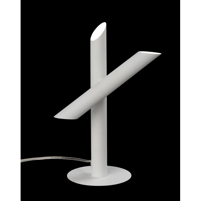 Eli Metal Novelty Lamp, White
