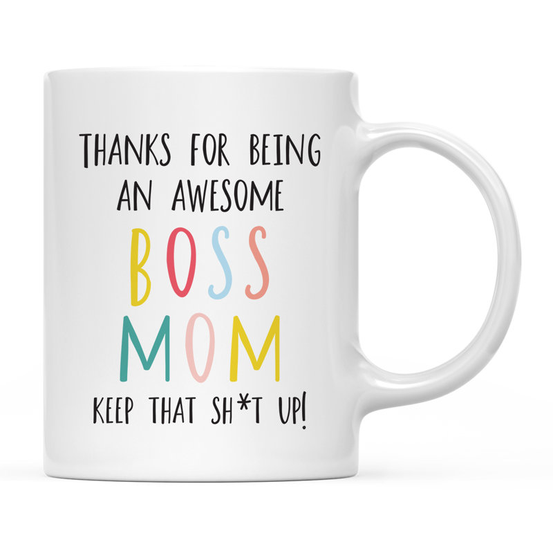 Tasse à café amusante, Boss Mom