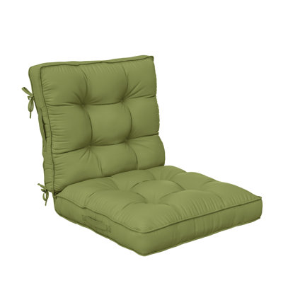 Coussins de siège / dossier d'extérieur et d'extérieur 24 X 24, coussins seulement (ensemble de 6)
