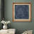 " Navy Blue Geometric Circle Spiral Pattern Abstract Shapes "-91356255