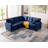 82" Wide Symmetrical Modular Corner Sectional Sofa-1380186789