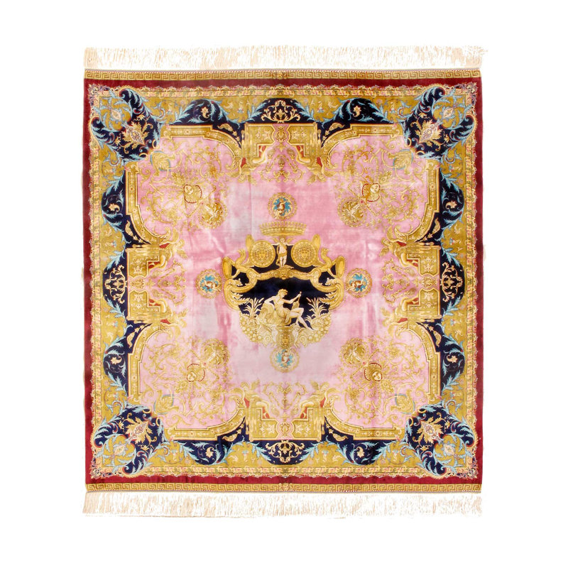 Versace Design Rug 4'9"x 4'9"