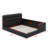 Queen Upholstered Platform Bed With 2 Reading Lights-335629219