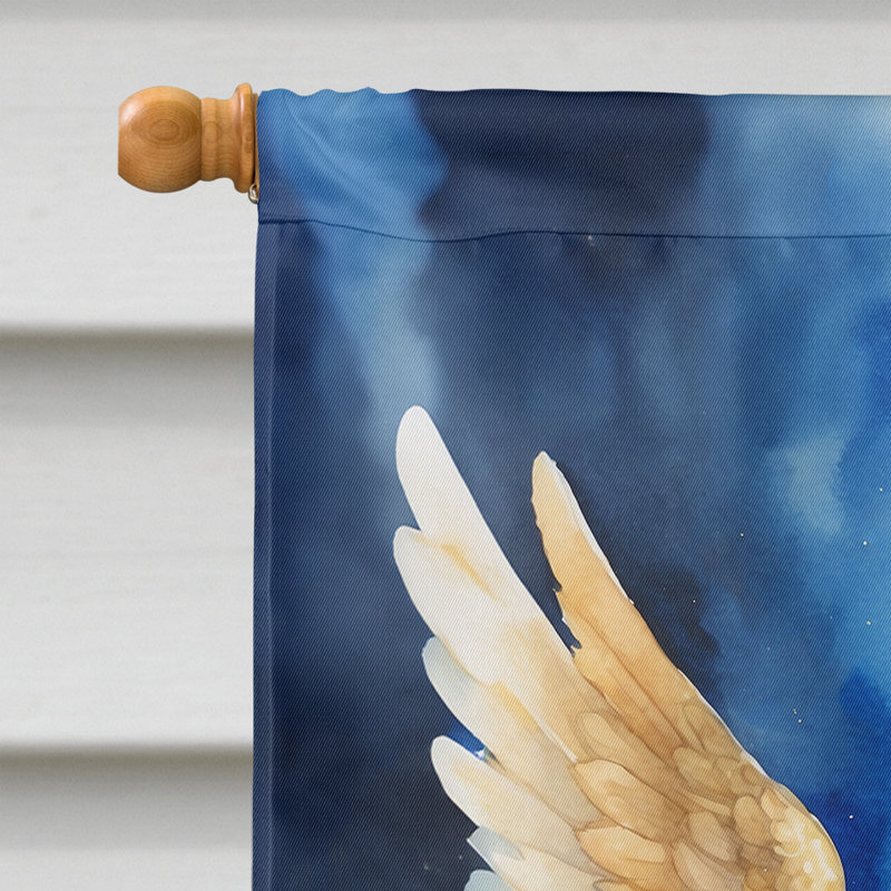 Golden retriever, mon drapeau de la maison de l'ange