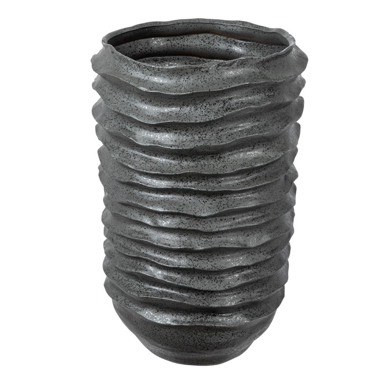 Cecile Organically Shaped Stoneware Floor Planter
