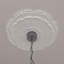 Flower 18.5"H x 18.5"W Ceiling Medallion-27783571