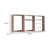 Vedz Walk In Closet W 2 Drawers, 5 Shelves, 3 Hanging Rods-114490568