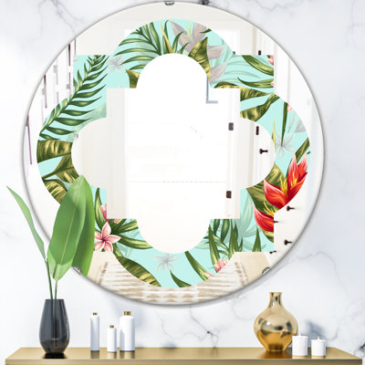 Miroir mural Quatrefoil