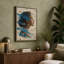 Woman in Wind and Leaves Eclectic 1 Piece Wrapped Canvas Wall Art-1374926852-1374926867