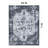 Devonie Oriental Flatweave Performance Black Machine Washable Area Rug-368048929