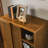Storage Cabinet with open shelves and sliding doors-571550000