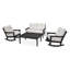 Ensemble de chaises berçantes 4 pièces Vineyard-126619427-126619417
