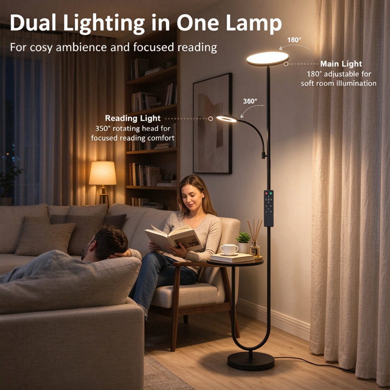 175 H cm Traditional Floor Lamp