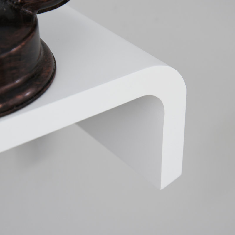 3 Piece U-Shaped Floating Shelf