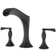 Rhen Double Handle Deck Mounted Roman Tub Faucet Trim