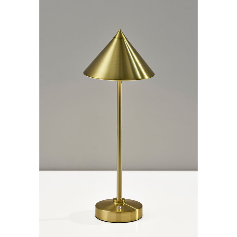Lampe de table sans fil à DEL Ritchie, Doré