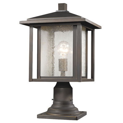 Luminaire à fixation sur mât câblé 1 lumière Iwan