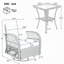 Ensembles repas pour patio-1156995442